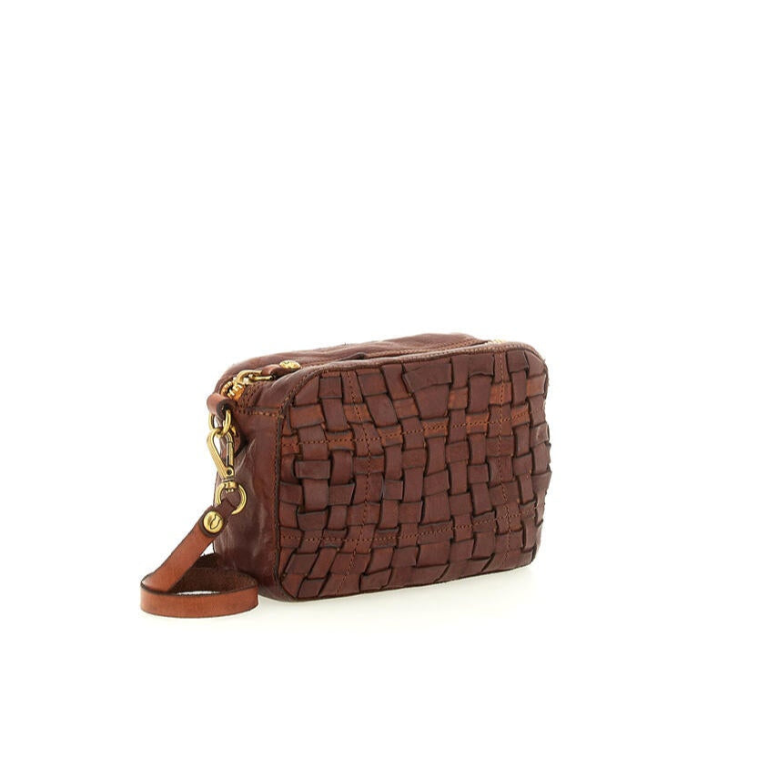 Elena Bowling taske, small - Cognac